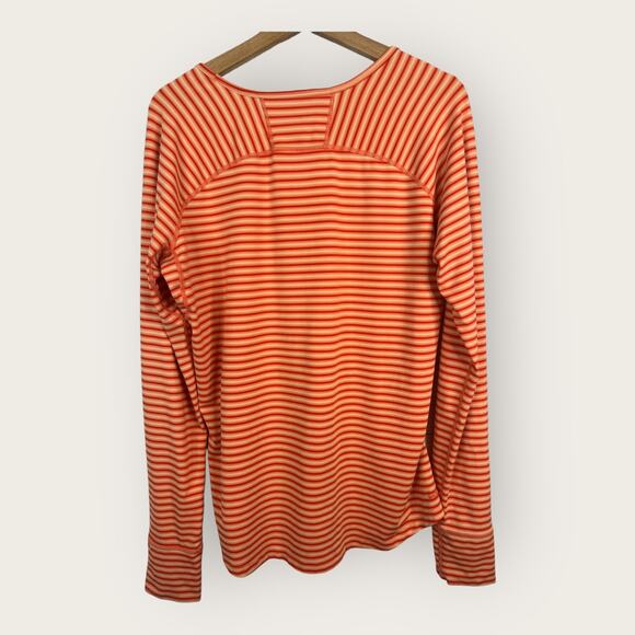 Mountain Hardwear Womens XL Butterlicious Stripe Crew Neck Sweatshirt 1700421 - Picture 2 of 11